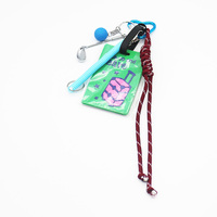 Spot can DIY niche miu system creative handmade golf string chain bag pendant accessories