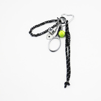 Baseball Shooting Dice Toys Creative Square Letters Pearls Chain Strings Bags Pendant Charms Silicon