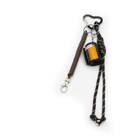 Film spring pendant toy pearl chain string bag pendant charm silicone tag keychain