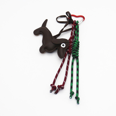 Spot can DIY niche miu system creative dachshund string chain bag pendant accessories