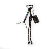 Chocolate Creative Alphabet String Pendant Toys Pearls Chain Strings Bags Pendant Hanging Jewelry Si