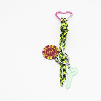 Spot can DIY niche miu system creative chip love key keychain bag pendant accessories