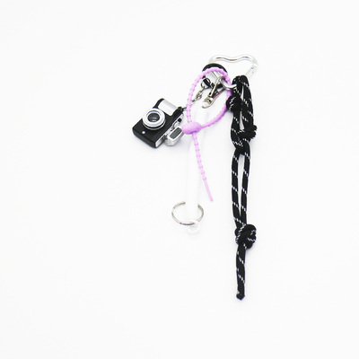 Spot can DIY niche miu system creative camera string chain bag pendant accessories