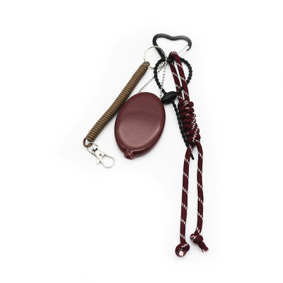 Brown Spring Lemon Slice Toys Pearls Chain String Bags Pendant Charms Silicone Tag Keychain