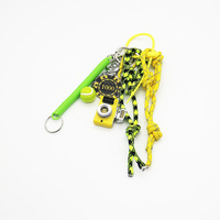 Spot can DIY handmade creative making yellow chips camera tennis ball chain car keychain bag charm a