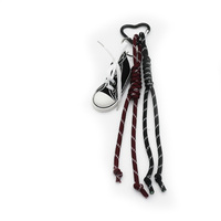 Black Slate Black Rope Brown Rope Pendant Toys Pearls Chain String Bag Pendant Charms Silicone Tag K