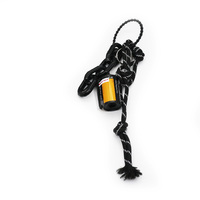 Yellow film reel black lanyard pendant toy pearl chain string bag charm pendant silicone tag keychai