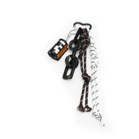 Vinyl Toys Black Chain Pearls Iron Chain Strips String Bags Pendant Charms Silicone Tag Keychain