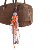ins blogger with the same niche miu badminton VIP car keychain bag charm handmade couple braided lan