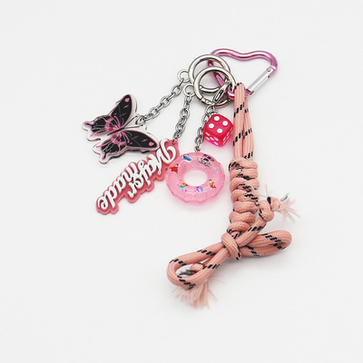 Spot can DIY handmade creative making powder dice life preserver chain car keychain bag charm access