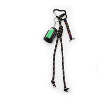 Film creative letters pendant toy pearl chain string bag charm pendant silicone tag keychain