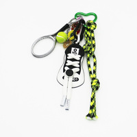 ins blogger the same niche miu tennis racket small plate shoes car keychain charm handmade couple br