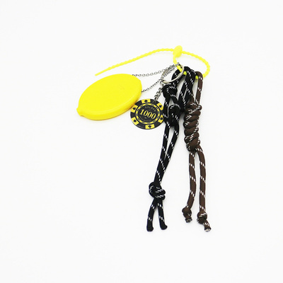 Spot can DIY handmade creative making lemon chip chain car keychain bag charm accessories