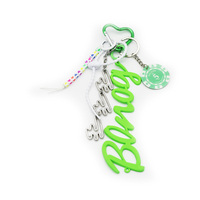 Chip Creative Alphabet Love Square String Toys Pendant Pearl Chain String Bag Pendant Hanging Jewelr