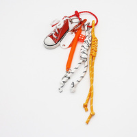 Spot can DIY niche miu system creative handmade red slipper dice string chain bag pendant accessorie
