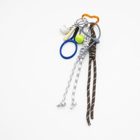 Spot can DIY niche miu system creative tennis softball string chain bag charm accessories
