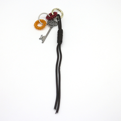 Vintage key love pendant charm pendant toys creative letters pearl chain string handbag bag pendant