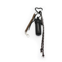 Brown Spring Black Rope Pendant Toys Pearls Chain String Bag Pendant Charm Silicone Tag Keychain