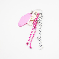 Spot can DIY niche miu system creative powder nameplate keychain bag pendant accessories