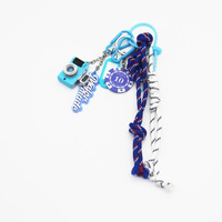 Spot can DIY handmade creative production chip camera chain car keychain charm accessories