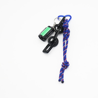 Spot can DIY niche miu system creative film blue rope key chain bag pendant accessories