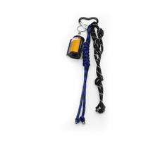 Yellow film reel blue rope pendant toy pearl chain string bag charm pendant silicone tag keychain