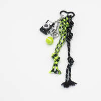 Spot can DIY niche miu system creative handmade camera tennis string chain bag pendant accessories