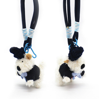 West Highland scribbler puppy plush doll backpack charm keychain cute cartoon doll hanging gift whol