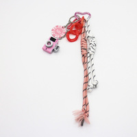 Spot can DIY niche miu system creative handmade pink camera chip string chain bag pendant accessorie