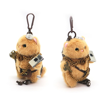 Cute plush take key bear student schoolbag pendant doll cute couple keychain doll cartoon small gift