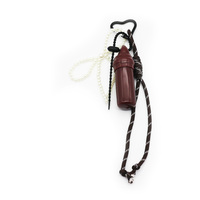 Pearl bow black rope pendant toy pearl chain string bag charm pendant silicone tag keychain