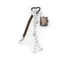 Bible Brown Spring White Rope Pendant Toys Pearls Chain String Bags Pendant Charms Silicone Tag Keyc