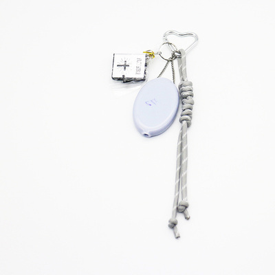 Spot DIY niche miu system creative lemon bible key chain bag pendant accessories