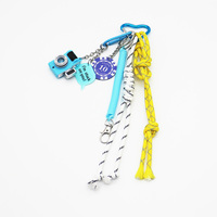 Spot can DIY handmade creative production chip camera chain car keychain bag charm accessories